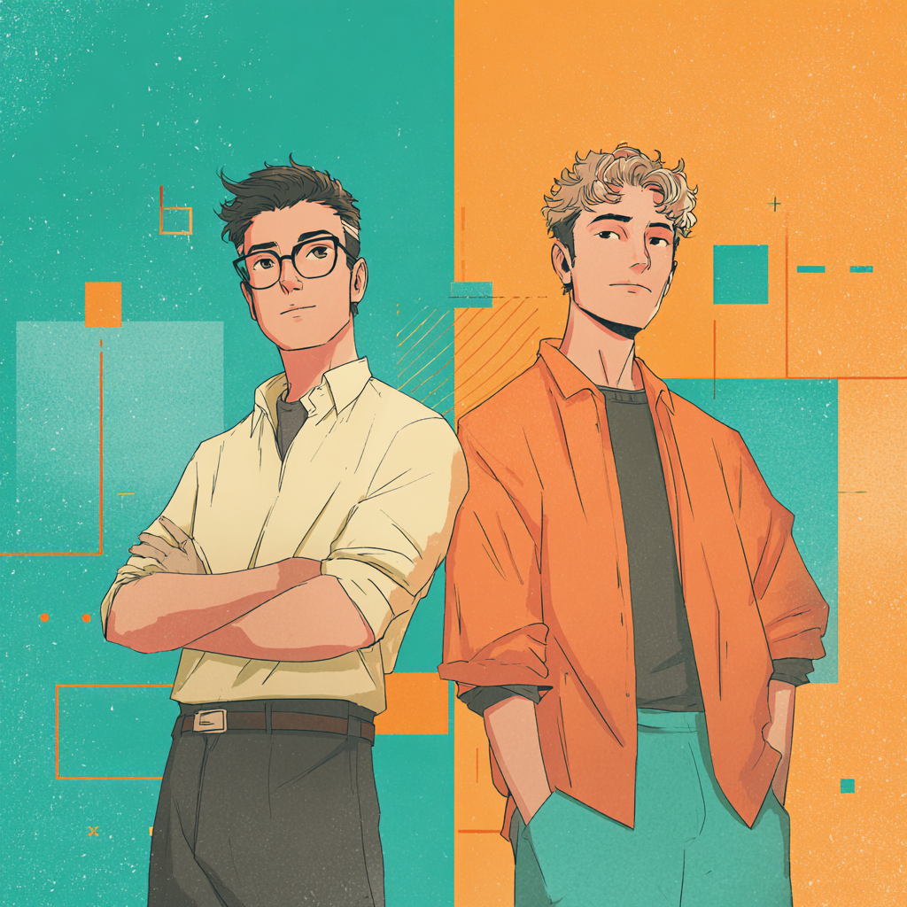 테토남 vs 에겐남 성격 테스트